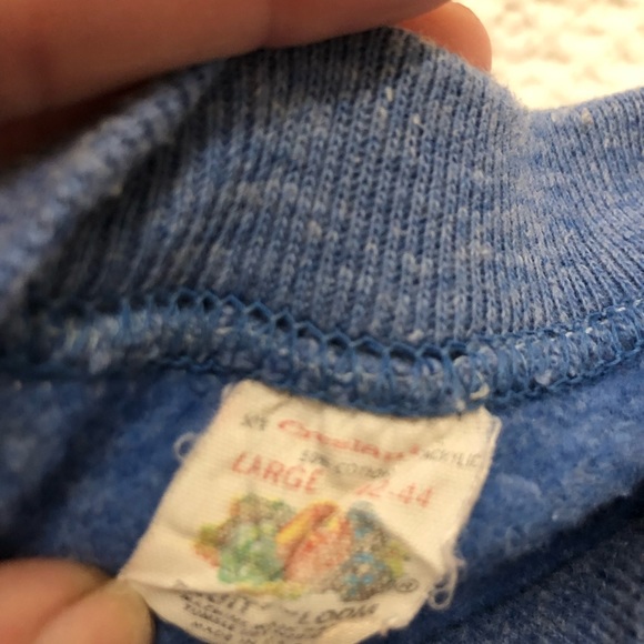 Vintage FRIUT OF THE LOOM RAGLAND SWEATSHIRT - Picture 2 of 3